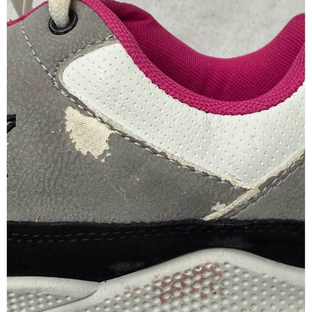 Starter Womens Athletic Sneakers White Grey Pink Black Air Cushion Sz 10 - Picture 8 of 8